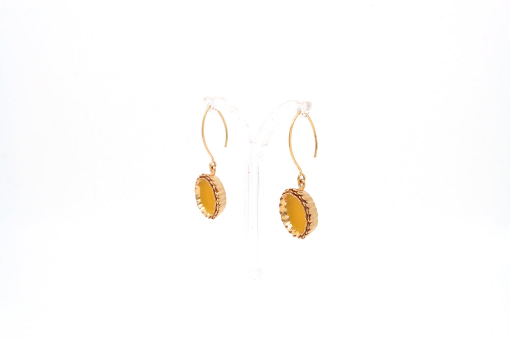 Egg Tart Earrings